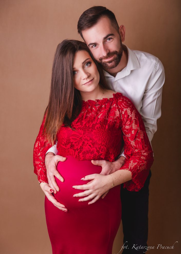 Sesja ciążowa w studio Kraków